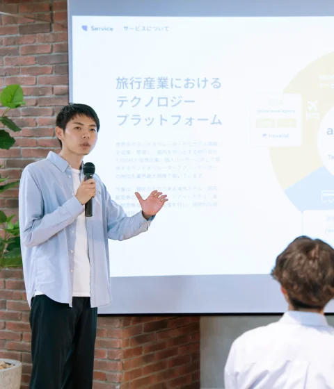 S-CAN社内発表会の様子